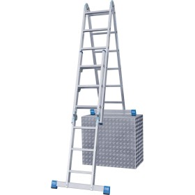 Stabilo Sprossen-Gelenk-Combileiter 2 x 3 + 2 x 6 Sprossen