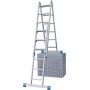 Stabilo Sprossen-Gelenk-Combileiter 2 x 3 + 2 x 6 Sprossen