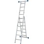 Stabilo Sprossen-Gelenk-Combileiter 2 x 3 + 2 x 6 Sprossen
