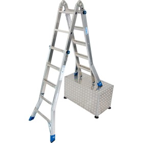 Stabilo Sprossen-Gelenk-Teleskopleiter 4 x 5 Sprossen