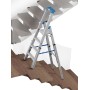 STABILO Teleskop-Stufen-StehLeiter, 4 Stufen
