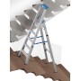 STABILO Teleskop-Stufen-StehLeiter, 5 Stufen