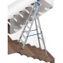 STABILO Teleskop-Stufen-StehLeiter, 6 Stufen