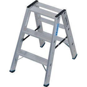 STABILO Stufen-Doppelleiter Schwerlast 2x3 Stufen