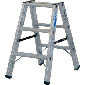 STABILO Stufen-Doppelleiter Schwerlast 2x3 Stufen