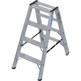 STABILO Stufen-Doppelleiter Schwerlast 2x4 Stufen