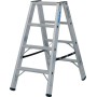 STABILO Stufen-Doppelleiter Schwerlast 2x4 Stufen
