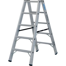 STABILO Stufen-Doppelleiter Schwerlast 2x5 Stufen