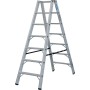 STABILO Stufen-Doppelleiter Schwerlast 2x7 Stufen