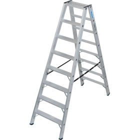 STABILO Stufen-Doppelleiter Schwerlast 2x8 Stufen