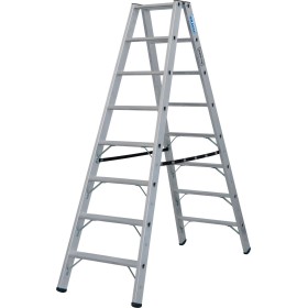 STABILO Stufen-Doppelleiter Schwerlast 2x8 Stufen
