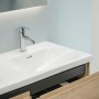 LAUFEN LUA Doppelwaschtisch 120 x 46 cm mit Hahnloch und Überlauf