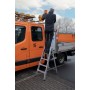 Stabilo Stehleiter mit R13 Stufen, 4 Stufen