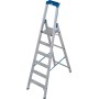 Stabilo Stehleiter mit R13 Stufen, 6 Stufen