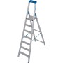 Stabilo Stehleiter mit R13 Stufen, 7 Stufen