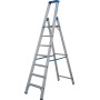 Stabilo Stehleiter mit R13 Stufen, 7 Stufen