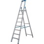 Stabilo Stehleiter mit R13 Stufen, 8 Stufen