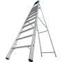 Stabilo Stehleiter mit R13 Stufen, 10 Stufen