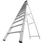 Stabilo Stehleiter mit R13 Stufen, 12 Stufen