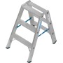 Stabilo Doppelleiter mit R13-Stufen, 2 x 3 Stufen