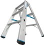 Stabilo Doppelleiter mit R13-Stufen, 2 x 3 Stufen