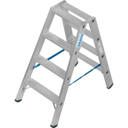 Stabilo Doppelleiter mit R13-Stufen, 2 x 4 Stufen