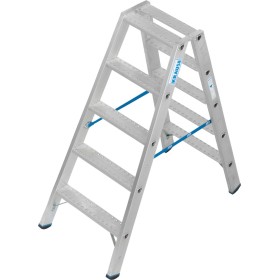 Stabilo Doppelleiter mit R13-Stufen, 2 x 5 Stufen