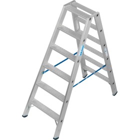 Stabilo Doppelleiter mit R13-Stufen, 2 x 6 Stufen