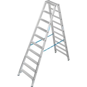 Stabilo Doppelleiter mit R13-Stufen, 2 x 10 Stufen
