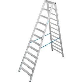 Stabilo Doppelleiter mit R13-Stufen, 2 x 12 Stufen