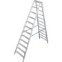 Stabilo Doppelleiter mit R13-Stufen, 2 x 12 Stufen