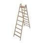 Sprossen-Doppelleiter (Holz) 2x8 Sprossen