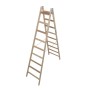Sprossen-Doppelleiter (Holz) 2x9 Sprossen
