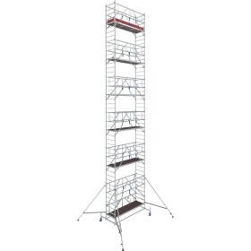 Échafaudage roulant STABILO Série 10, Longueur de champ 2,50 m, Hauteur de travail 11,40 m