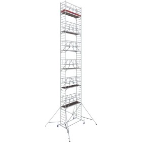 Échafaudage roulant série 10 STABILO, longueur de champ 2,50 m, hauteur de travail 12,40 m