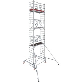 Échafaudage roulant STABILO®, Série 100, Longueur de champ 2,00 m, Hauteur de travail 6,50 m