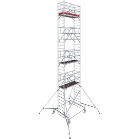 Échafaudage roulant STABILO®, Série 100, Longueur du champ 2,00 m, Hauteur de travail 8,50 m