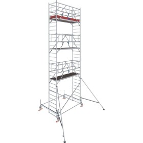 Échafaudage roulant STABILO®, Série 100, Longueur de champ 2,50 m, Hauteur de travail 6,50 m