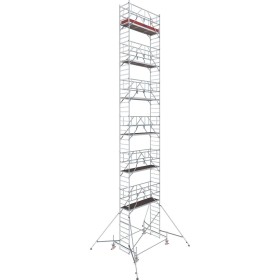 Échafaudage STABILO®, Série 100, Longueur de champ 2,50 m, Hauteur de travail 12,50 m