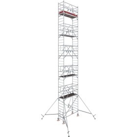 Échafaudage en aluminium STABILO®, Série 1000, Longueur de champ 2,00 m, Hauteur de travail 10,30 m
