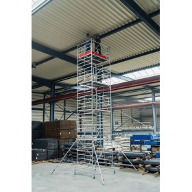 Échafaudage roulant STABILO®, Série 50, Longueur de champ 2,00 m, Hauteur de travail 6,40 m