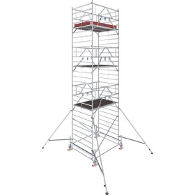 Échafaudage roulant STABILO®, Série 500, Longueur de champ 2,00 m, Hauteur de travail 6,50 m