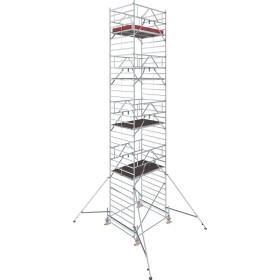 Échafaudage roulant STABILO®, Série 500, Longueur du champ 2,00 m, Hauteur de travail 8,50 m