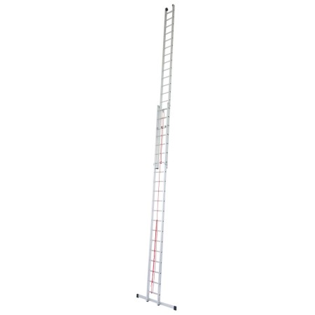 Stabilo Sprossen-Seilzugleiter, zweiteilig 2x20 Sprossen
