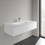 Villeroy & Boch Antao Schrankwaschtisch 120 x 50 cm, ohne Überlauf, mit 1 Hahnloch