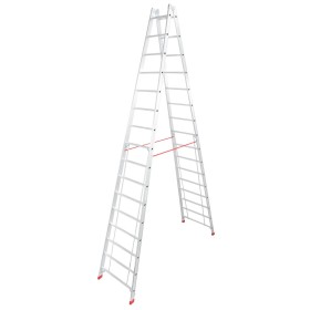 Stabilo Sprossen-Doppelleiter 2x16 Sprossen