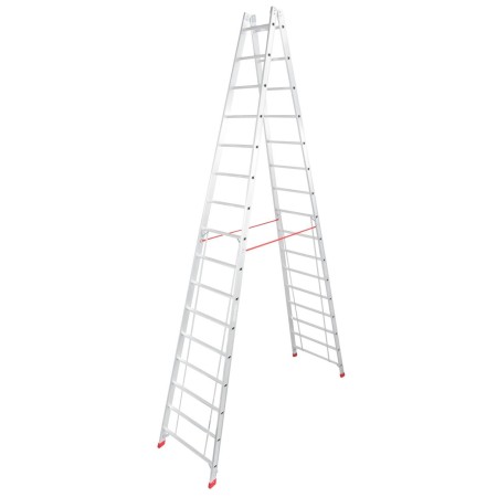 Stabilo Sprossen-Doppelleiter 2x16 Sprossen