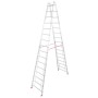 Stabilo Sprossen-Doppelleiter 2x16 Sprossen