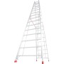 Stabilo Sprossen-Doppelleiter 2x16 Sprossen