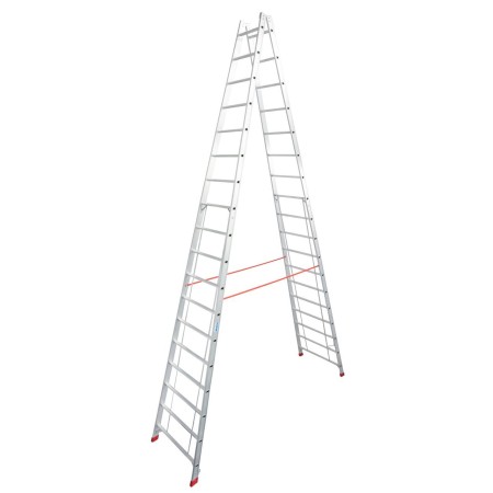 Stabilo Sprossen-Doppelleiter 2x18 Sprossen